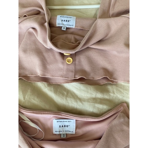 Sabo Skirt - Tulip top and skirt, color musk, size US small - Picture 3 of 4